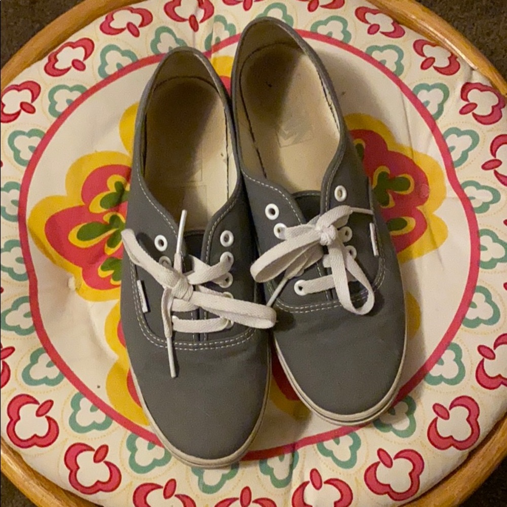 Like new Grey Vans